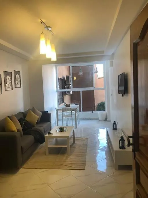 Appartement Center De Gueliz Avec Piscine 马拉喀什 公寓