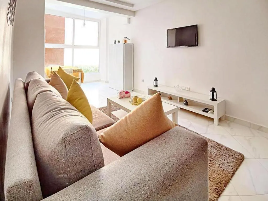 公寓 Appartement Center De Gueliz Avec Piscine 马拉喀什 摩洛哥